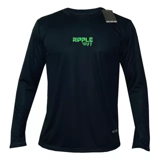 Camiseta Manga Larga Lycra Jersey Deportivo Original Ripple