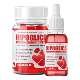 Kit Hipoglico Cápsulas + Hipoglico Gotas 30ml