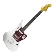 Guitarra Elétrica Squier By Fender Vintage Modified Jaguar De  Tília Olympic White Brilhante Com Diapasão De Pau-rosa
