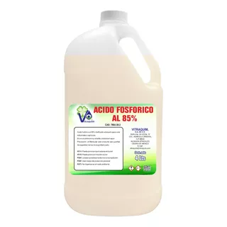 Acido Fosforico Al 85% 4 Litros Vitraquim Materia