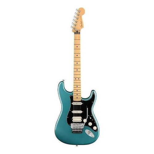 Guitarra eléctrica Fender Player Stratocaster Floyd Rose HSS de aliso tidepool brillante con diapasón de arce