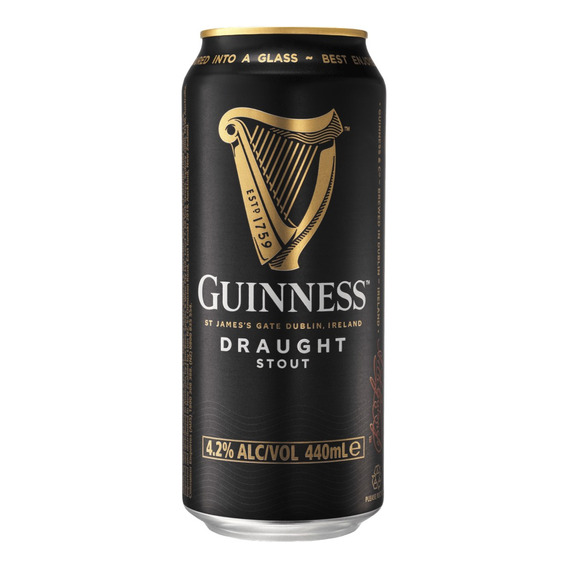 Cerveza Guinness Draught Stout 