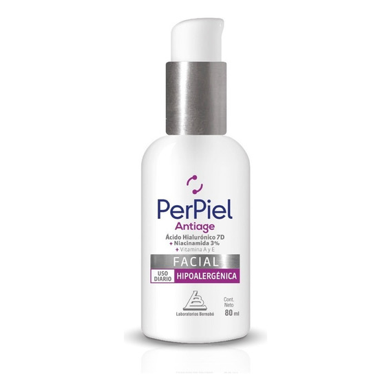 Perpiel Emulsión Antiage Facial Antiarrugas Antiedad Hidrata Tipo De Piel Sensible