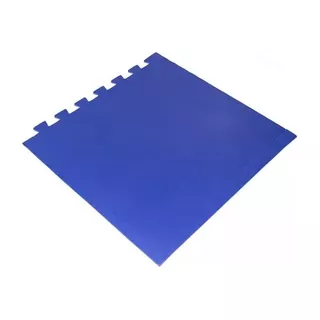 Kit 15 Tapete Tatame Azul Marinho Eva 100x100x1cm 1x1 10mm