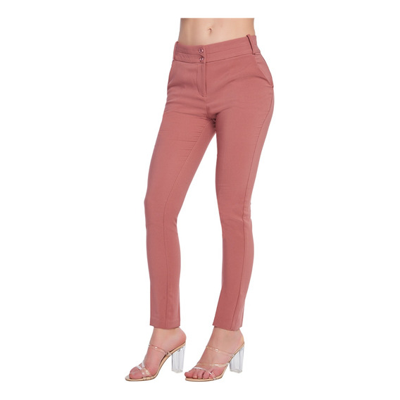 Pantalón Rosa Formal Devendi Denim Co