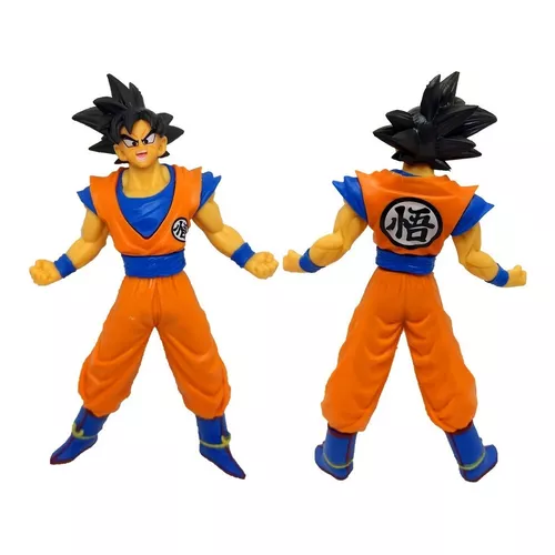 Boneco Action Figure Miniatura Goku Instinto Superior Branco