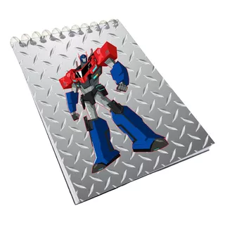 Bloquinho Lembrancinha Para Festa Transformers 10  Unid V3w