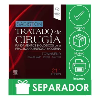 Libro Sabiston Tratado De Cirugia 