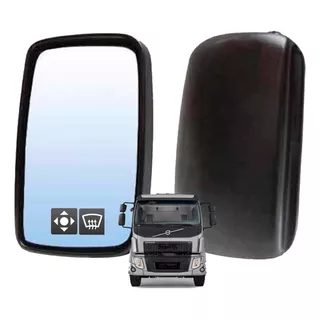 Retrovisor Volvo Vm 210/220/270/310/330 Elétrico S/braço