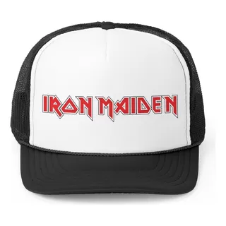 Rnm-433 Gorro Jockey - Iron Maiden Logo