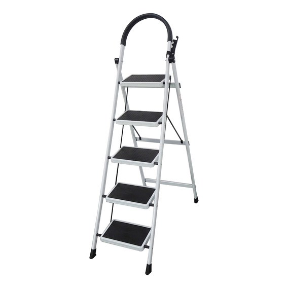 Escalera Plegable Halten De Acero 5 Peldaños