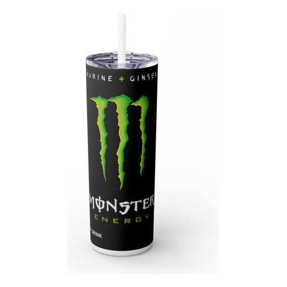 Termo Skinny Tumbler 20 Oz - Monster Energy