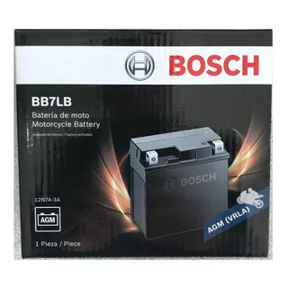 Bateria Bosch Sellada Gel Bb7lb - 12n7a-3a  Motos