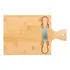 Tabla Bambú Para Quesos Y Picadas Con 2 Utensilios 36x23cm