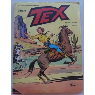 Album Tex! Editora Vecchi 1981 Original E Completo