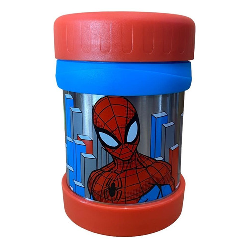 Termo De Comida 350ml Keep Disney Acero Inoxidable Color Spiderman