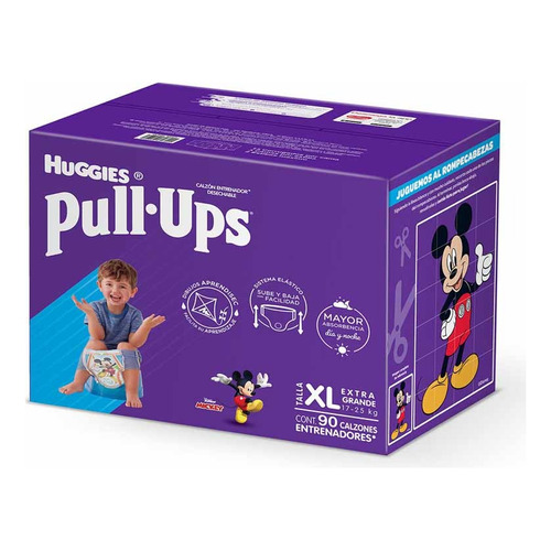 Pañales Huggies Pull Ups niños XL