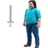 Mattel Minecraft Movie Figura De Acción Steve