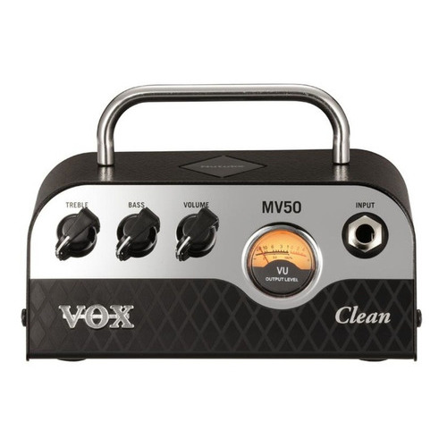 Vox Mv50 Cl Cabezal Híbrido Nutube 50w Clean Tone Color Negro/Plata