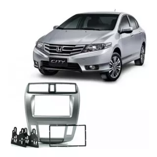 Moldura 2 Din Honda City Digital 11/14 Jp/ch Epx 039