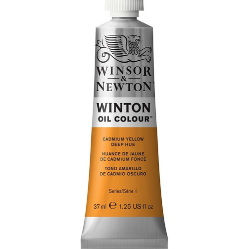 Pintura Oleo Winsor & Newton Winton 37ml Colores A Escoger Color Del Óleo Cadmium Yellow Deep Hue - Amarillo De Cadmio Oscuro No 46