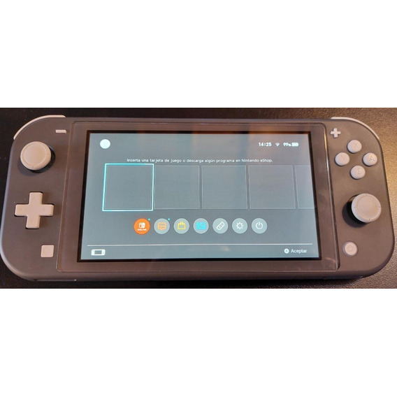 Nintendo Switch Lite 32gb   Color Gris C/funda Y Vidrio