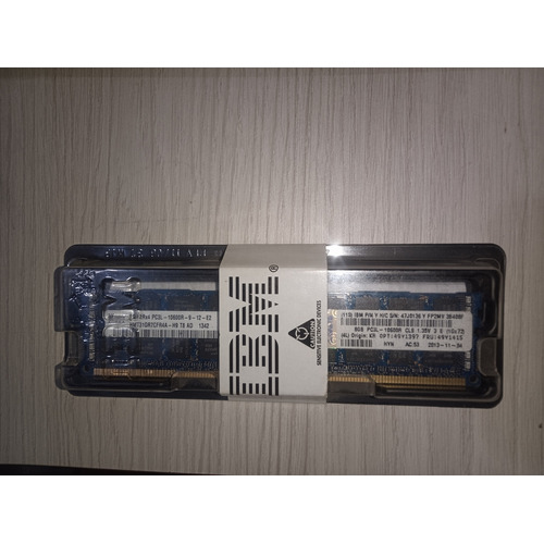 Memoria RAM 8GB 1 IBM 49Y1397