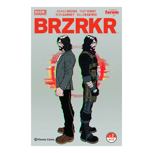 Brzrkr Nº 03/12   Matt Kindt Keanu Reeves Ron Garney
