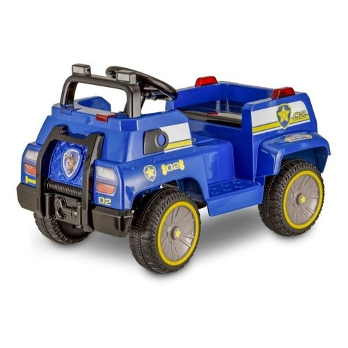 Camión Eléctrico 6v Para Niños Paw Patrol Chase Color Azul