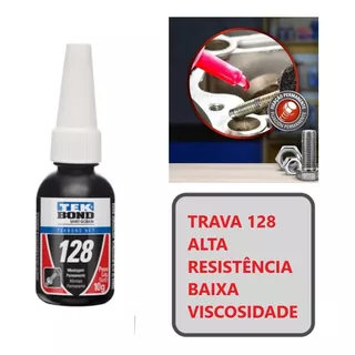 Adesivo Trava 128 Roscas Parafusos Alto Torque 10g Tekbond