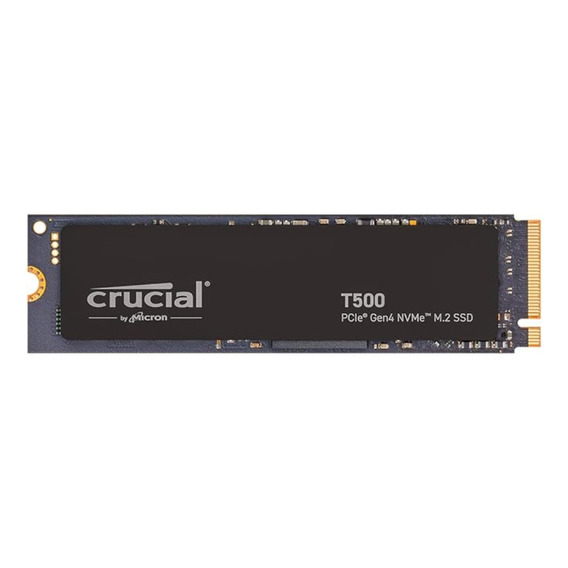 Ssd Disco Solido Crucial T500 1tb 7300mb/s Gen4 Nvme M.2 Color Gris Oscuro