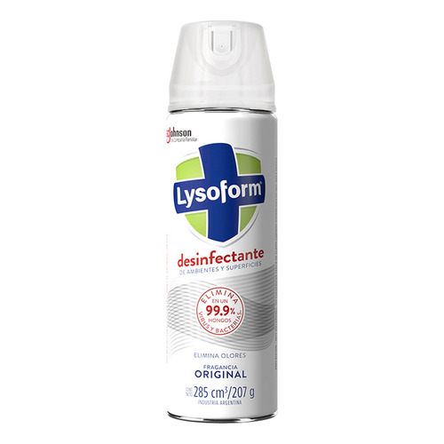 Limpiador Lysoform Original en aerosol 285ml