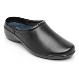 Zapato Piel Destalonado Flexi Mujer 51726 Negro