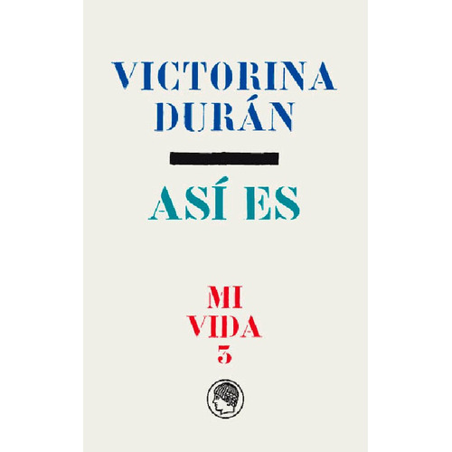 Asãâ Es, De Durán, Victorina. Editorial Publicaciones De La Residencia De Estudiantes, Tapa Blanda En Español