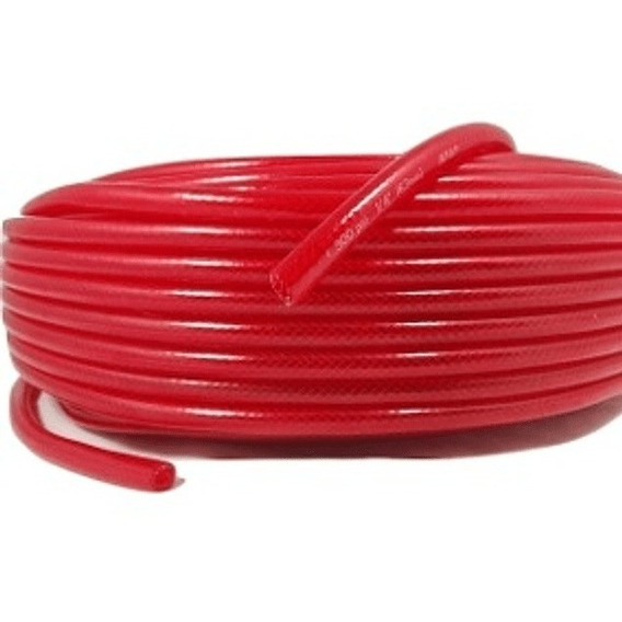 Manguera Aire-agua 5/16 (8mm) Roja Pvc Compresor X 50 Metros