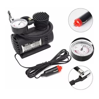 Mini Compresor Aire 12v 300 Psi Bicicletas Moto / E-roca