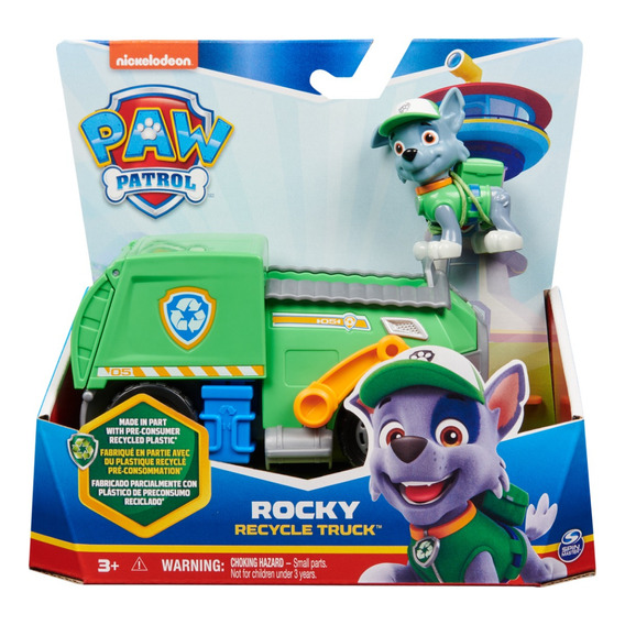 Paw Patrol Vehículo Básico Sustentable Rocky