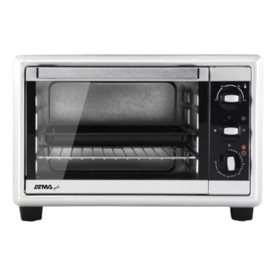 Horno Atma Grill Hg1722p Plateado 17l