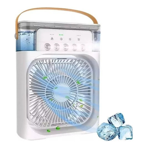 Mini enfriador de aire acondicionado, humidificador y ventilador Dl-490, color blanco, 110 V/220 V