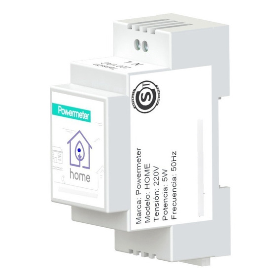 Medidor De Consumo Eléctrico Wifi Powermeter Home Monofasico