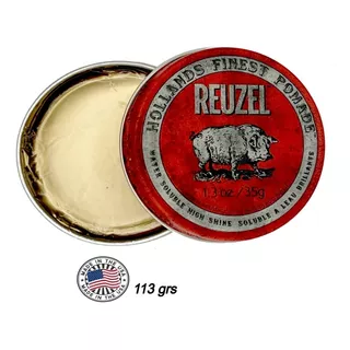 Pomada Red Reuzel 113g Cera Capilar Barberia Barbero