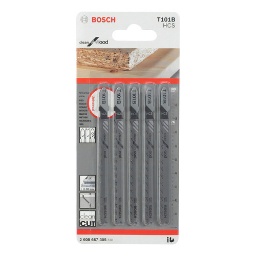 Seguetas P/madera T101b 667305 Bosch