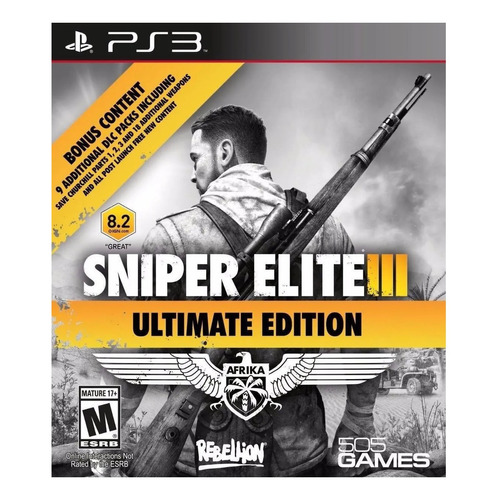Sniper Elite III  Ultimate Edition 505 Games PS3 Físico