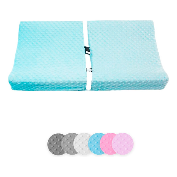 Cambiador Para Bebé (colchón + Forro Impermeable + Funda Lavable) Cambio Pañales 