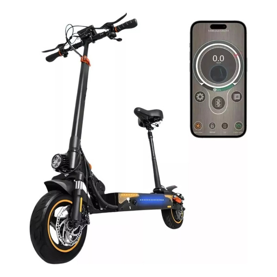 Fantastic Toys T4 scooter eléctrico 55km/h 600w color negro