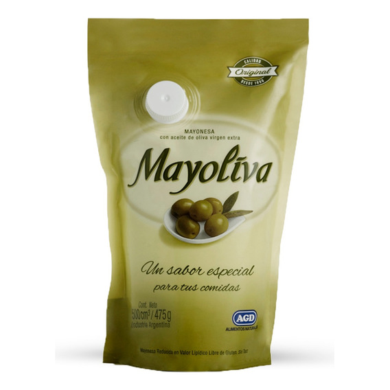 Mayonesa Mayoliva sin TACC en doypack 500 ml