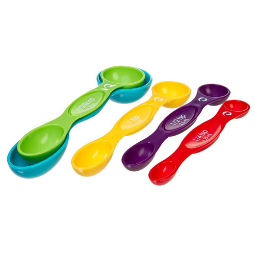Set De 5 Cucharas Medidoras Progressive Color Multicolor