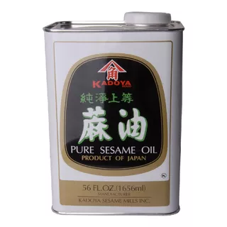 Aceite Ajonjoli 1.65lt Original 100% Sabor Oriental Kadoya