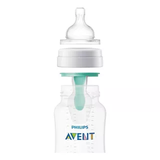  Philips Avent Anticolic Scf813/14 Color Transparente De 260ml Con Tetina Número Pequeño De Flujo Lento