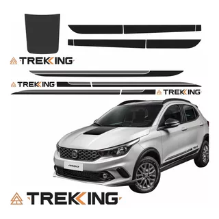 Kit Completo Adesivos Laterais Argo Trekking